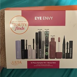 Ulta Beauty Eye Envy 10-Piece Makeup Sampler Kit - Pink & Orange Accents